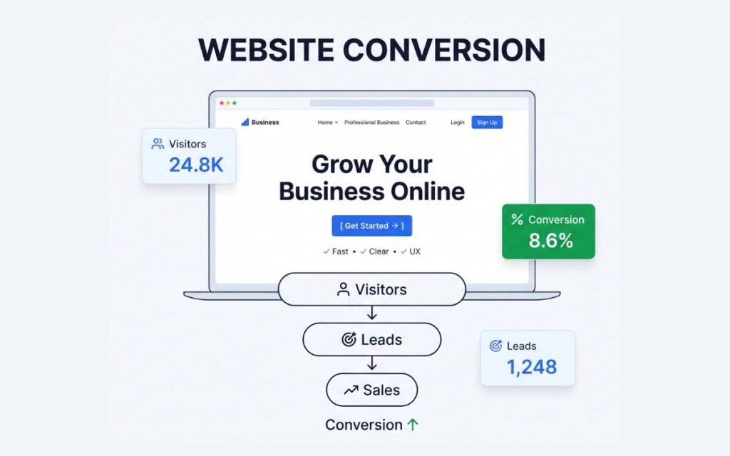 website conversion